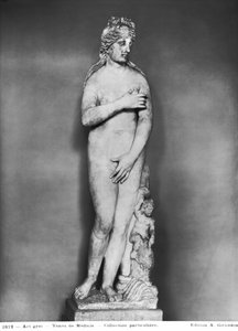 Venus med Eros rider på en delfin (marmor)